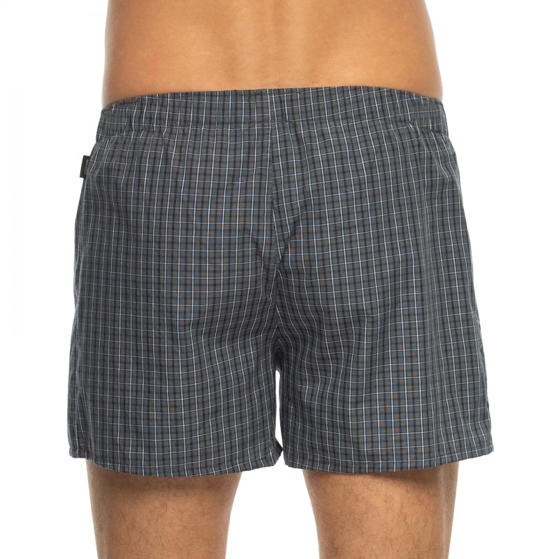 Hanro_Boxershorts_Grau&Blau_kariert