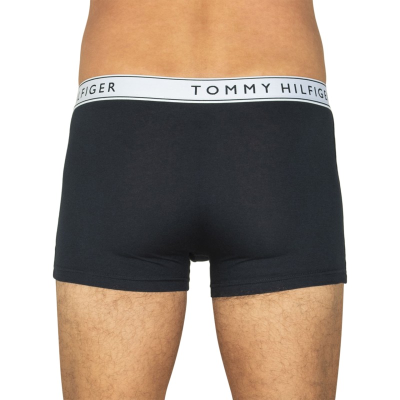 TommyHilfiger_3-erSet_Trunks_Schwarz_mitverschiedenfabigemWebbund