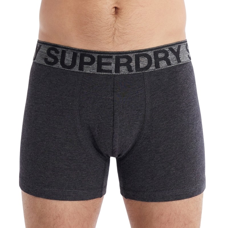Superdry_3-erSet_Trunks_Schwarz_Grau