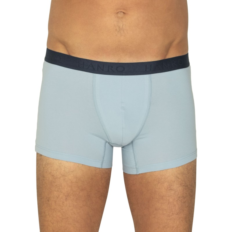 Hanro_2-erSet_Trunks_Blau_&_Hellblau