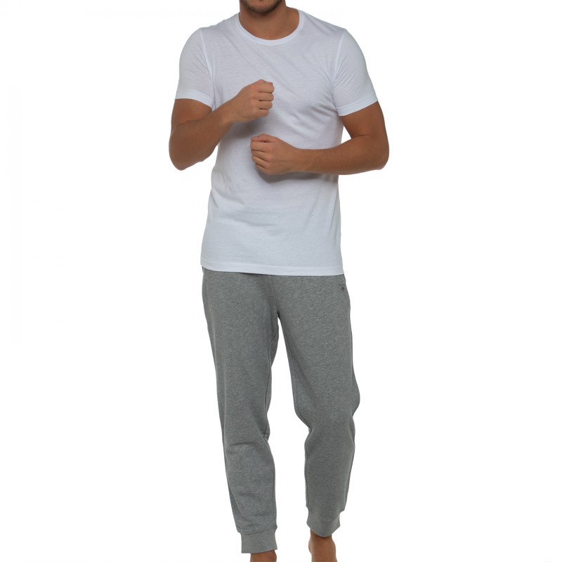 Boxerman_Herrenunterwäsche_Unterhemd_Ragman_2-er Set_Shirts_Weiß_Crew Neck Ausschnitt