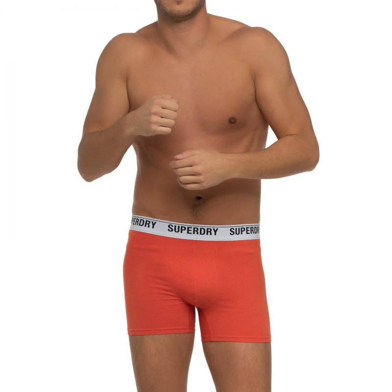 Boxerman_Herrenunterwäsche_Boxershorts_Superdry_2-er Set_Sport Boxer_Rot