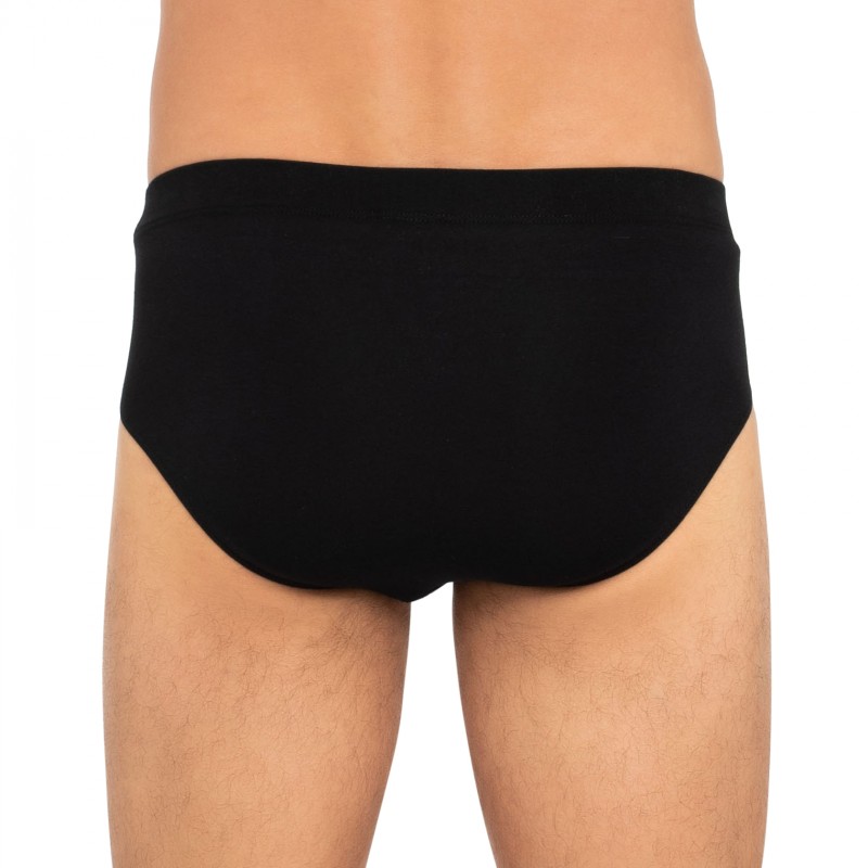 Schiesser 3-er Set Slips Schwarz