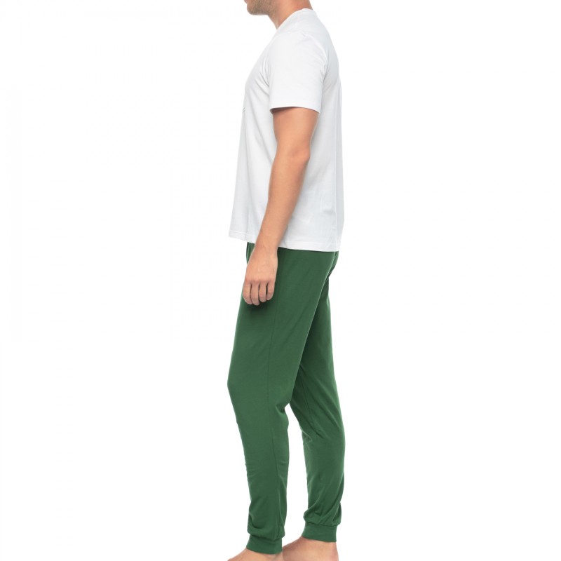 TommyHilfiger_Pyjama_Grün&Weiß