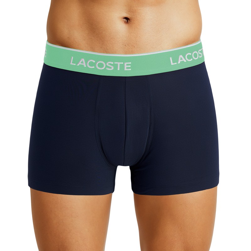 Boxerman_Herrenunterwäsche_Boxershorts_ Lacoste_5-er Set_Trunks_Dunkelblau