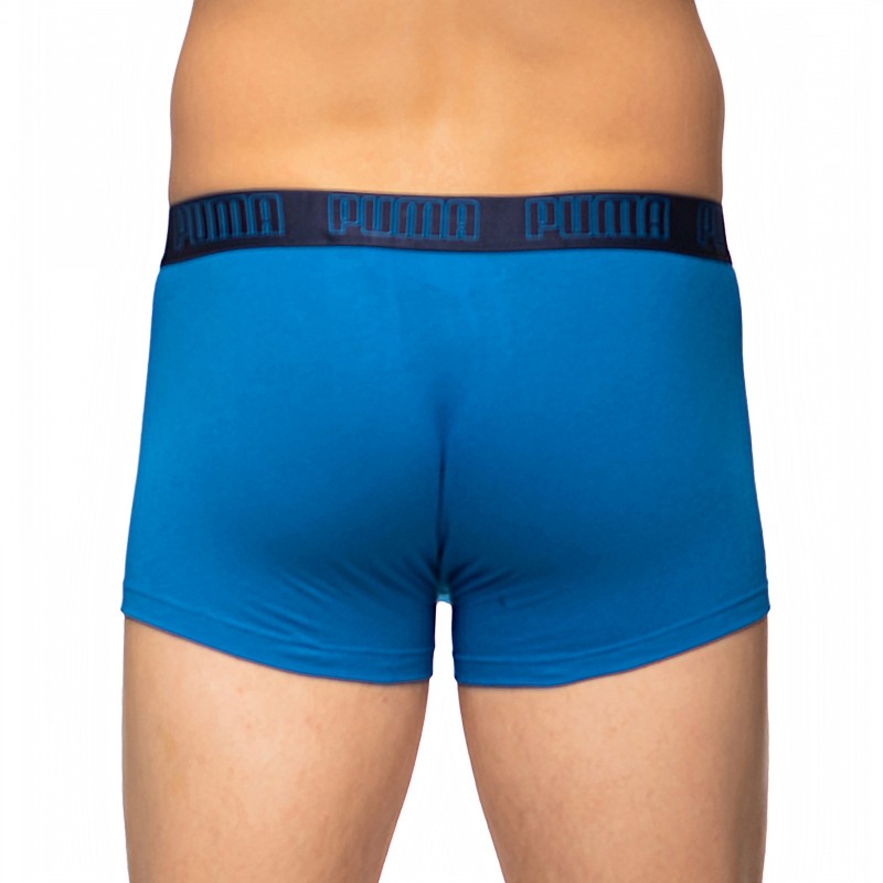 Boxerman_Herrenunterwäsche_Boxershorts_Puma_2-er Set_Basic Trunks_BLau