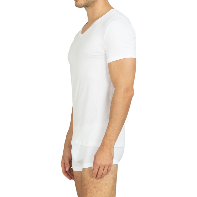 Boxerman_Bodywear_Athleisurewear_Mey_T-Shirt_Weiss