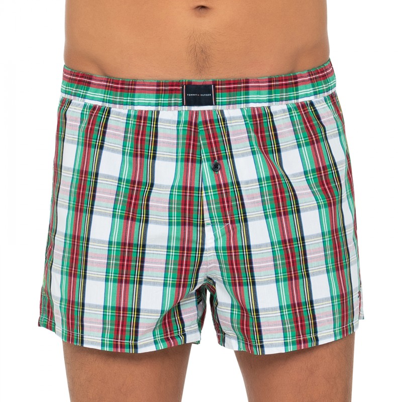 TommyHilfiger_2-erSet_Boxershorts_Rot,Grün&Weiß_kariert
