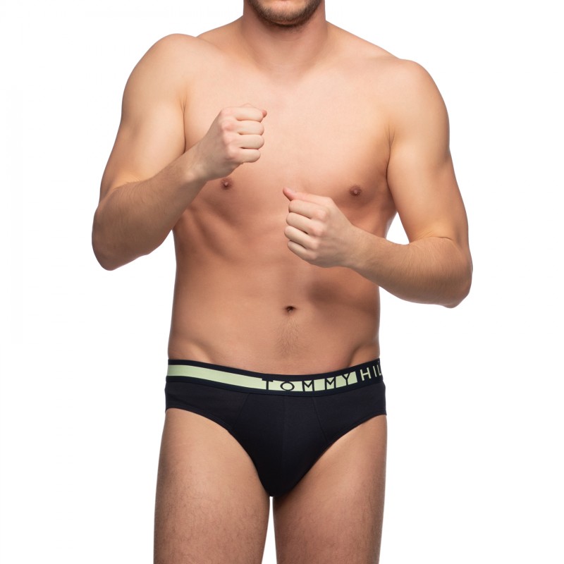 Boxerman_Herrenunterwäsche_Tommy Hilfiger_3-er Set_Slips_Dunkelblau