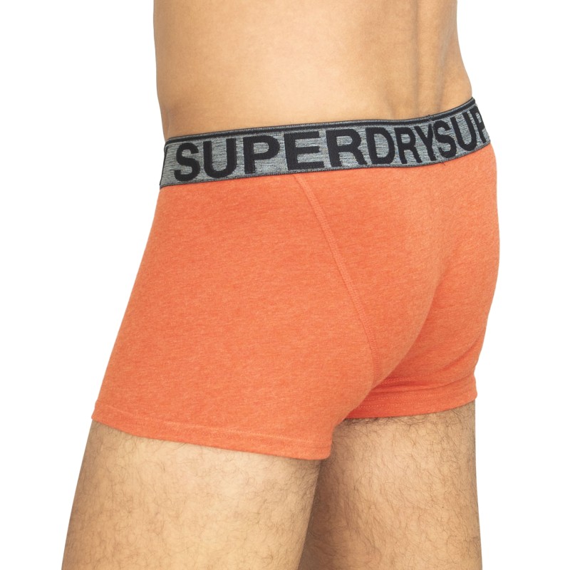 Superdry_3-erSet_Trunks_Schwarz,Orange&Grau