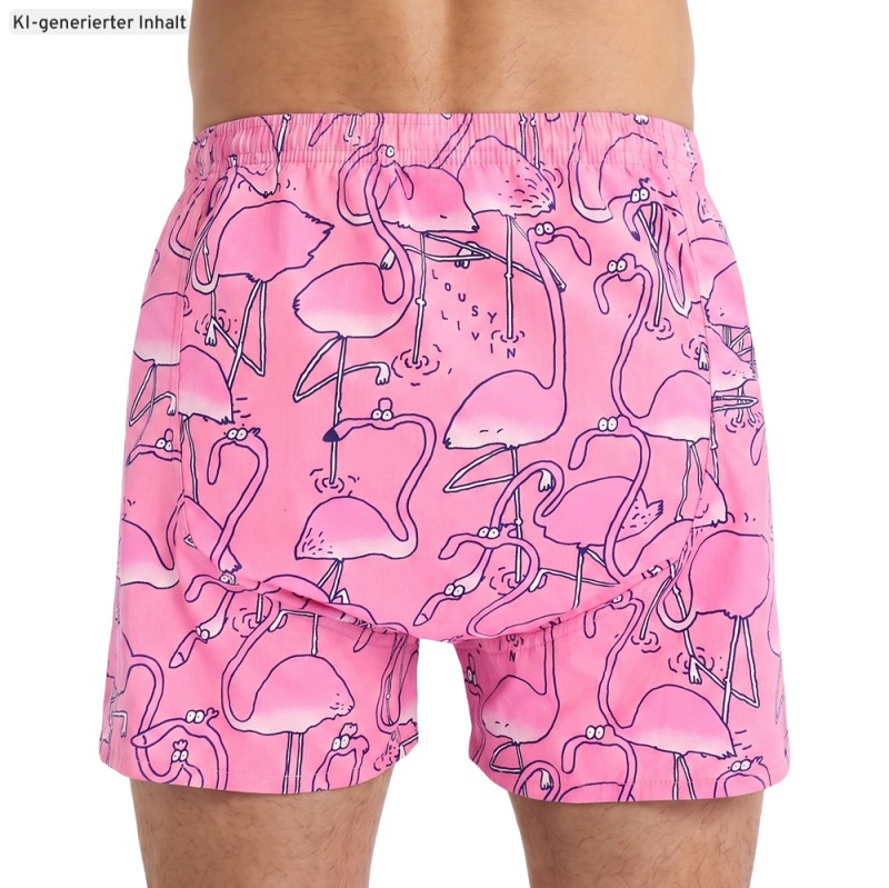 LousyLivin_3-erSet_Boxershorts_Flamingo