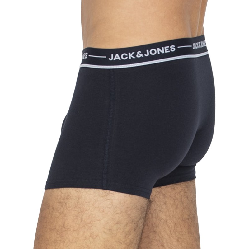 Jack & Jones_5-er Set_Trunks_Schwarz Blau Grün & Grau
