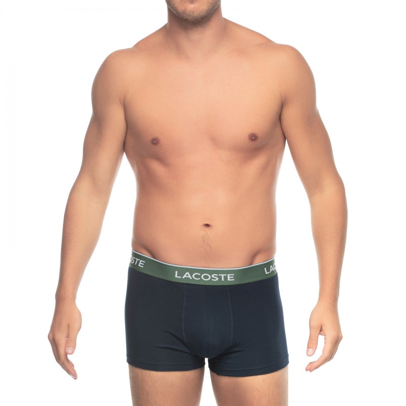 Lacoste_3-erSet_Trunks_Blau_mitverschiedenfarbigemWebbund