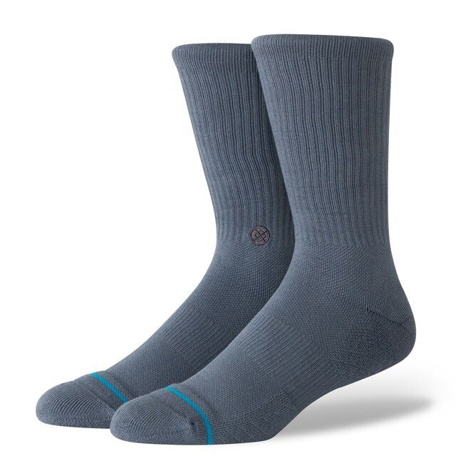 Stance_Socken_Signature_Crew_Graublau