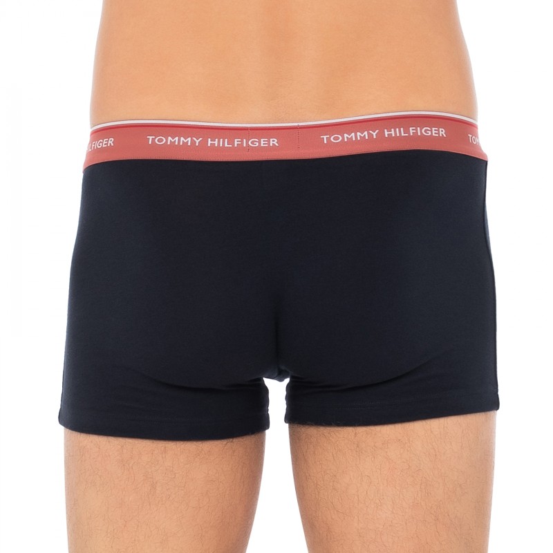 TommyHilfiger_3-erSet_Trunks_Dunkelblau_mitverschiedenfarbigemWebbund