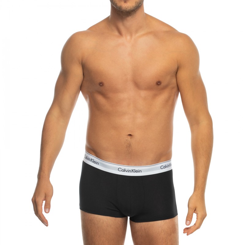CalvinKlein_3-erSet_LowRise_Trunks_Schwarz,Grau&Weiß