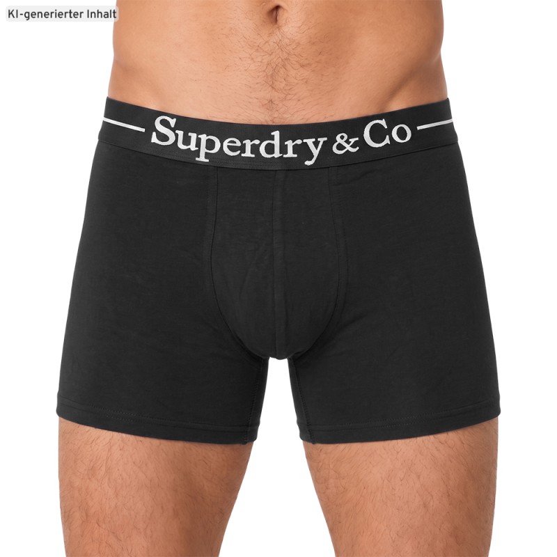 Superdry_3-erSet_Trunks_Schwarz