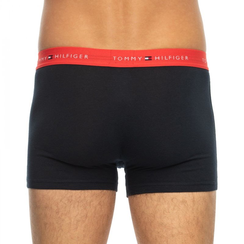 TommyHilfiger_3-erSet_Trunks_Blau_mitverschiedenfarbigemWebbund