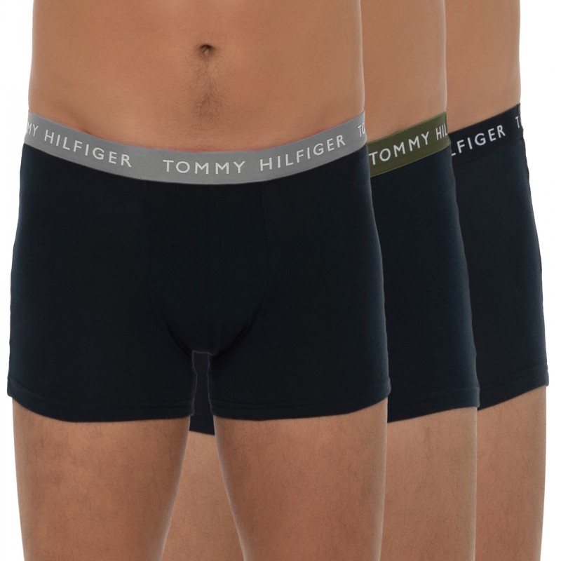 Boxerman_Herrenunterwäsche_Boxershorts_Tommy Hilfiger_3-er Set_Trunks_Dunkelblau