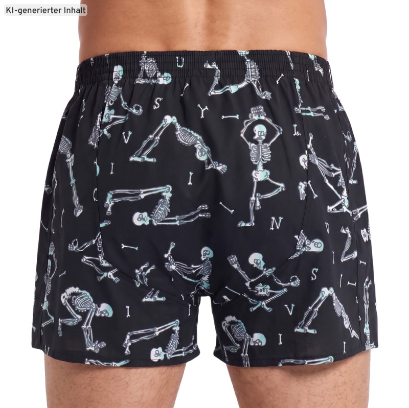 LousyLivin_3-erSet_Boxershorts_Schwarz_mitMotiv