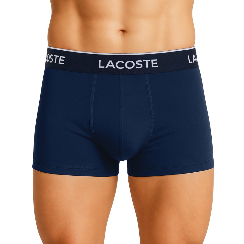 Lacoste 3-er Set Trunks Blau, Rot & Dunkelblau