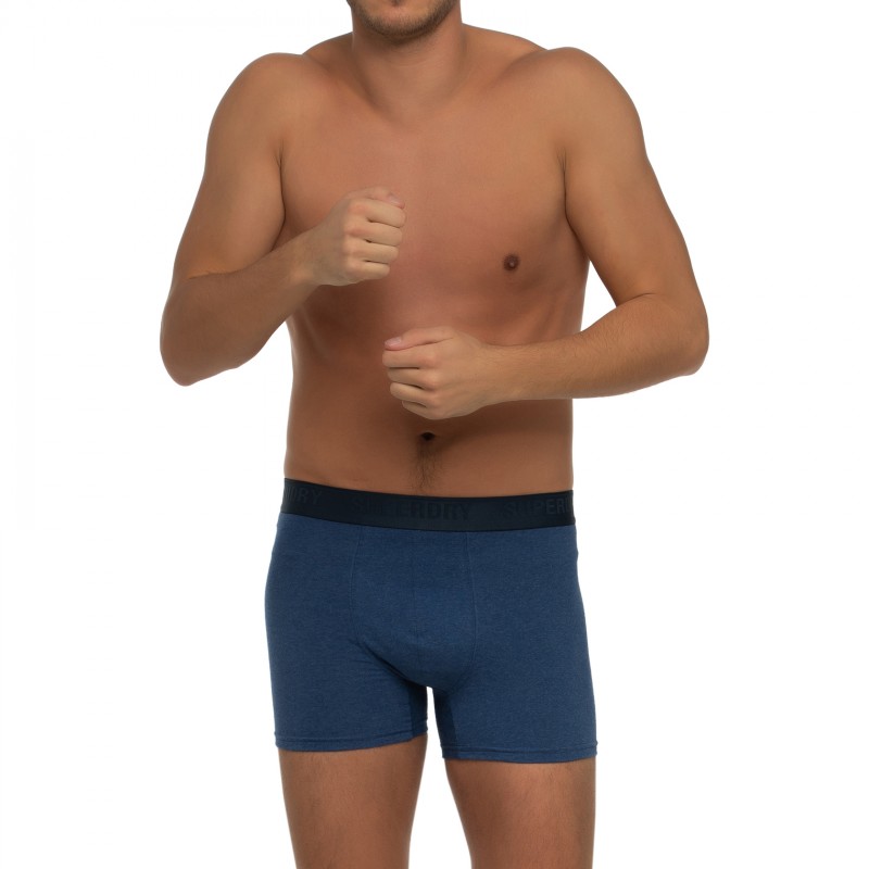 Boxerman_Herrenunterwäsche_Boxershorts_Superdry_2-er Set_Sport Boxer_Blau
