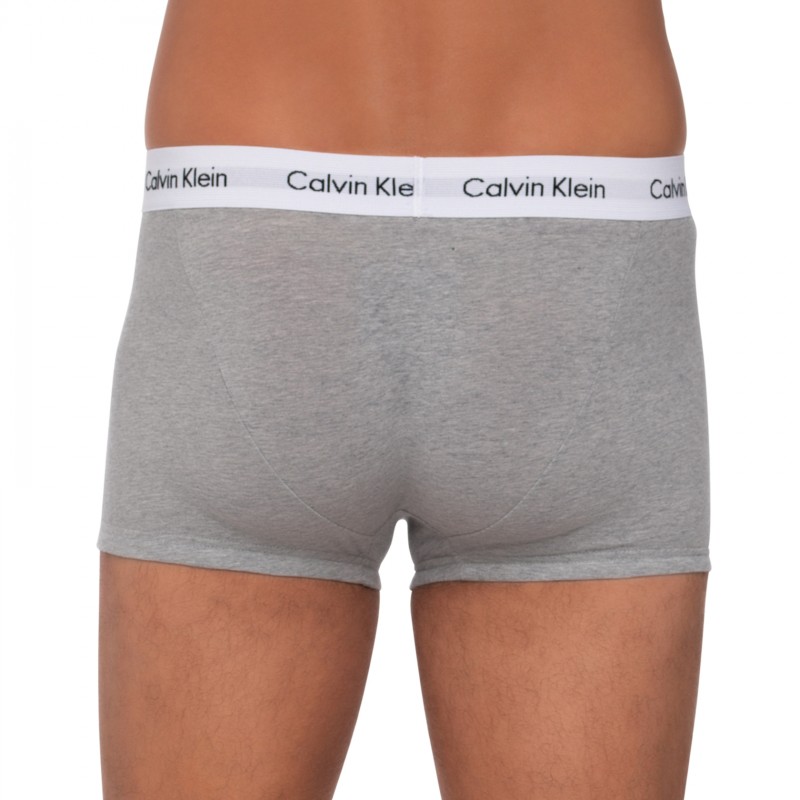 Boxerman_Herrenunterwäsche_Boxershorts_Calvin Klein_3-er Set_Trunks_Grau