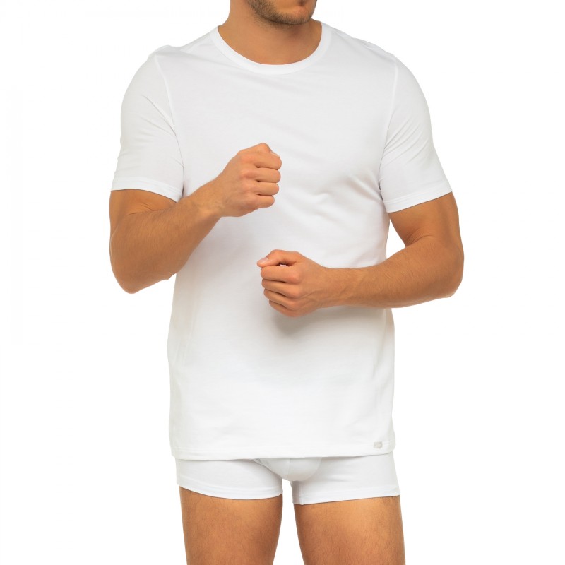 HANRO_2-erSet_T-Shirt_Weiß