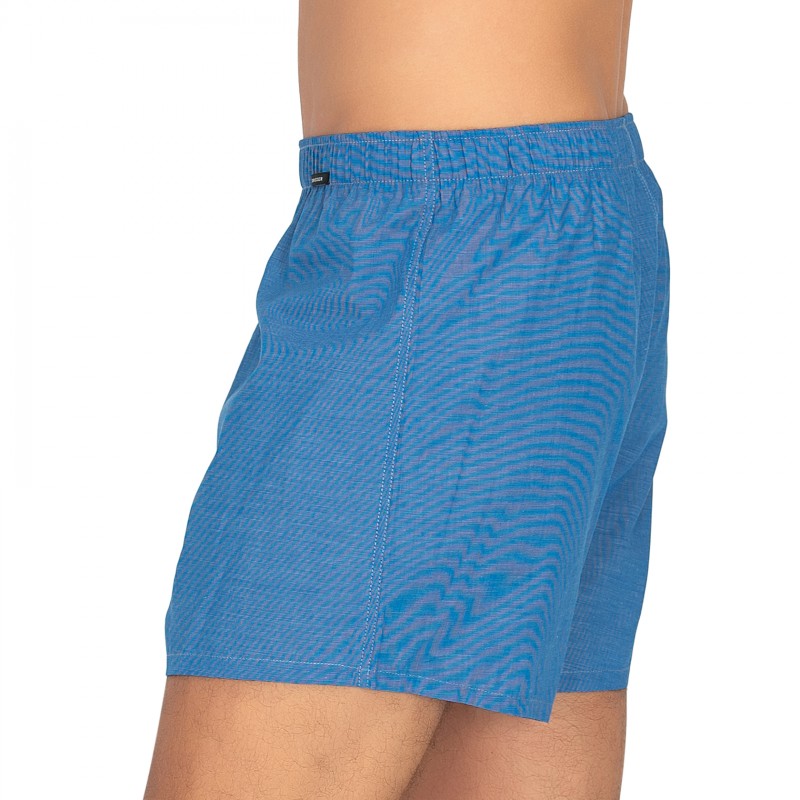 Schiesser_2-erSet_Boxershorts_Dunkelblau&Blau_kariert