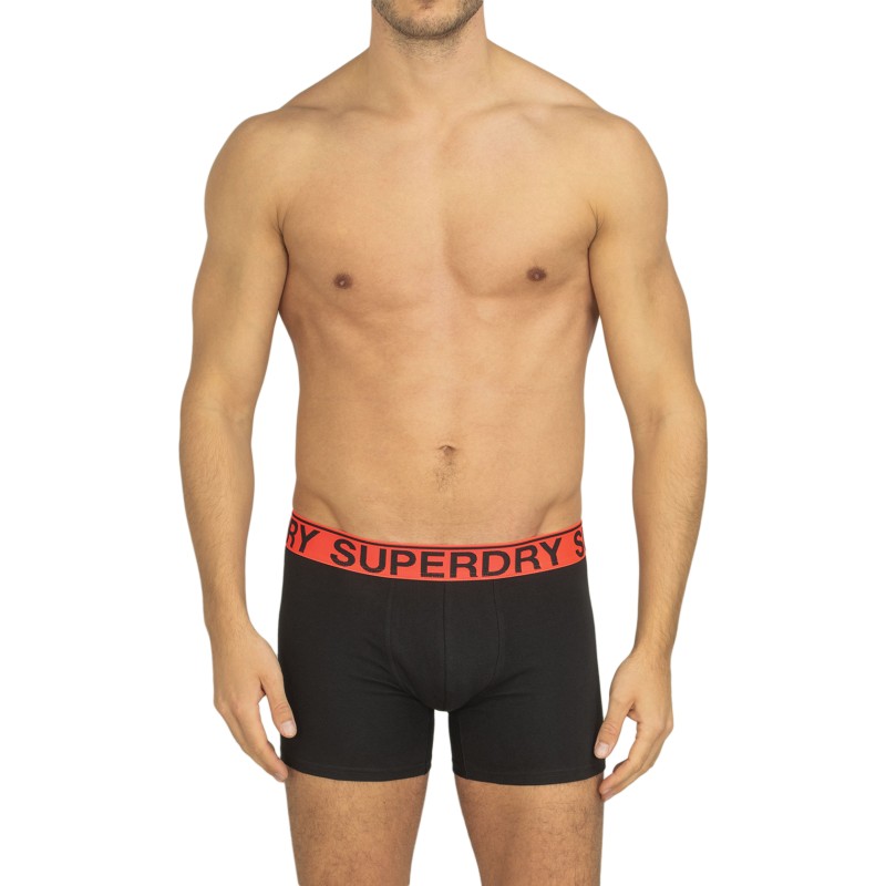 Superdry_2-erSet_BoxerBriefs_Schwarz_Gestreift