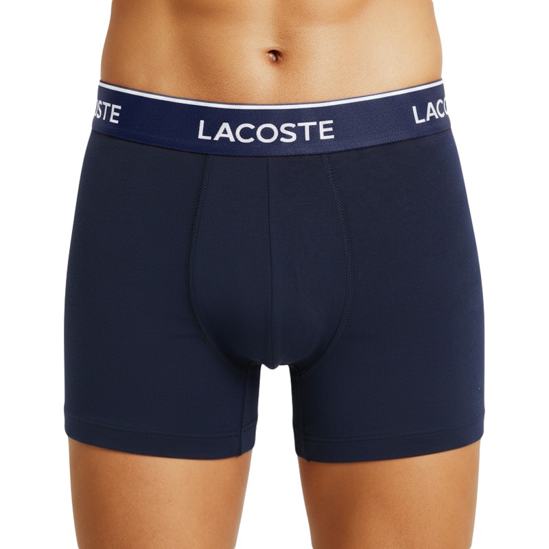 Lacoste_3-erSet_Trunks_Blau_mitverschiedenfarbigemWebbund
