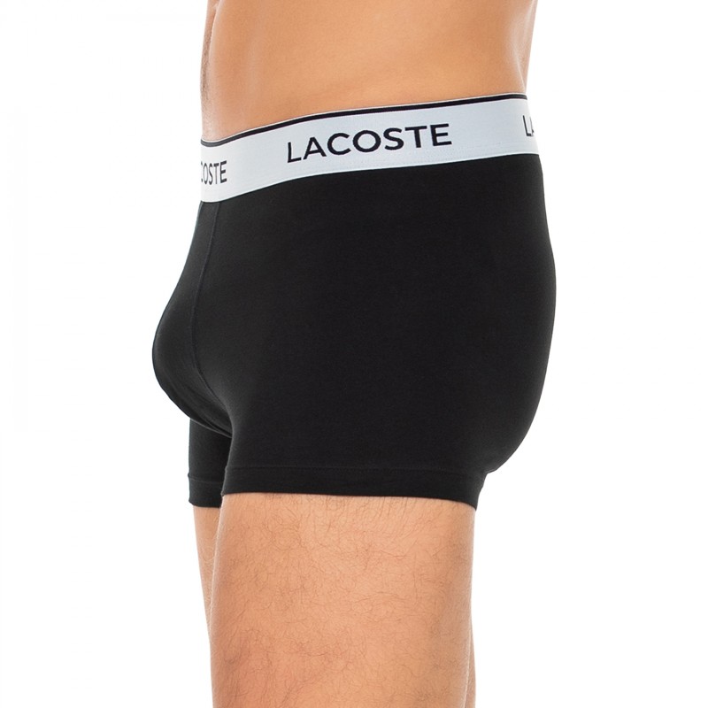 Boxerman_Herrenunterwäsche_Boxershorts_Lacoste_3-er Set_Trunks_Schwarz