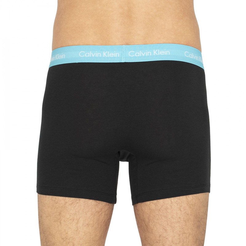 CalvinKlein_5-erSetBoxerBriefs_Schwarz_Priude_mitverschiedenfarbigemWebbund