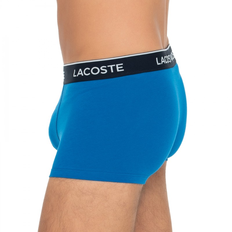 Lacoste_3-er Set_Trunks_Blau & Grau