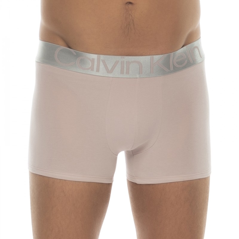 CalvinKlein_3-erSet_Trunks_Schwarz,Grau&Rosa