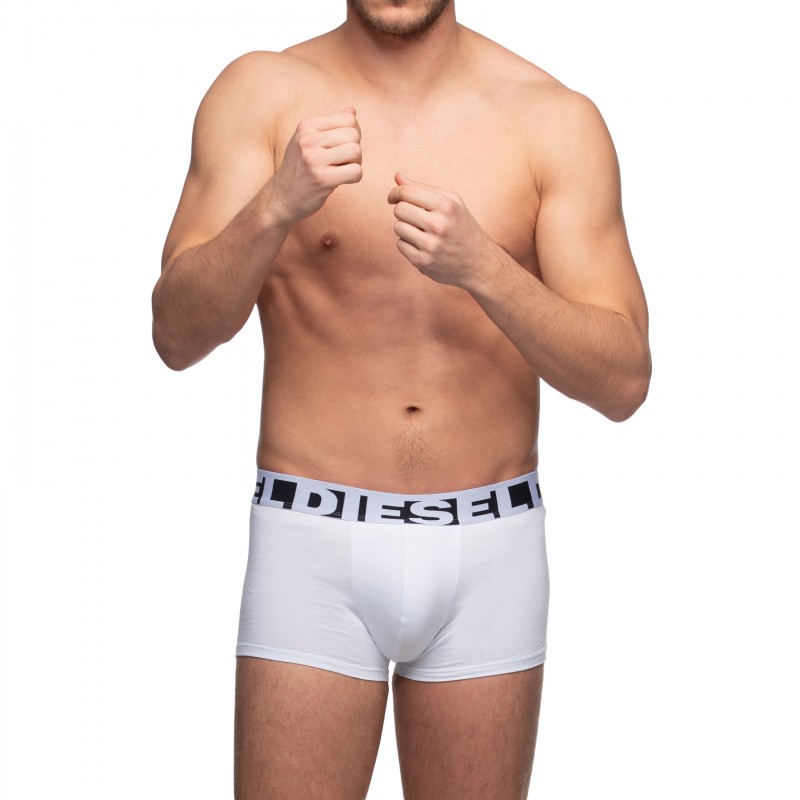 Boxerman_Herrenunterwäsche_Boxershorts_Diesel_3-er Set_Trunks_Schwarz Weiß