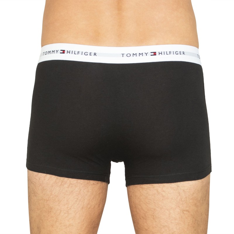 Tommy Hilfiger 3-er Set Trunks Blau, Grün & Schwarz mit Webbund