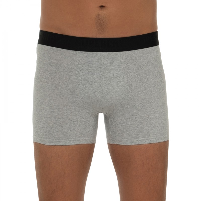 Boxerman_Herrenunterwäsche_Boxershorts_Superdry_3-er Set_Boxer Briefs_Schwarz Grau