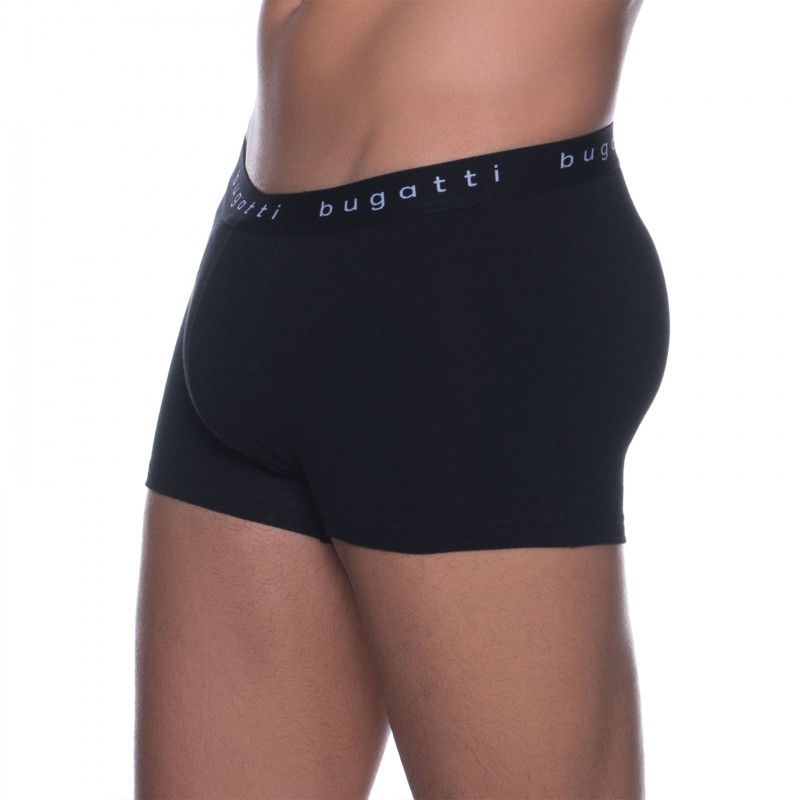 Bugatti_3-erSet_Trunks_Weiß,Schwarz&Grau