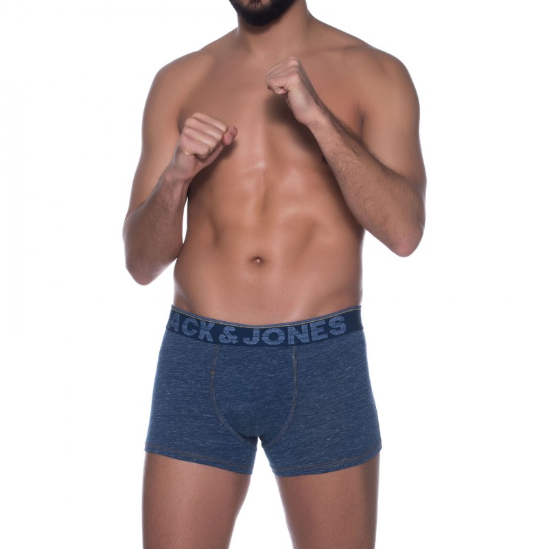 Jack&Jones_3-erSet_Trunks_Dunkelgrau&Blau_Meliert