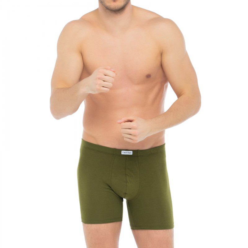 CalvinKlein3-erSet_BoxerBriefs_Braun,Khaki&Creme