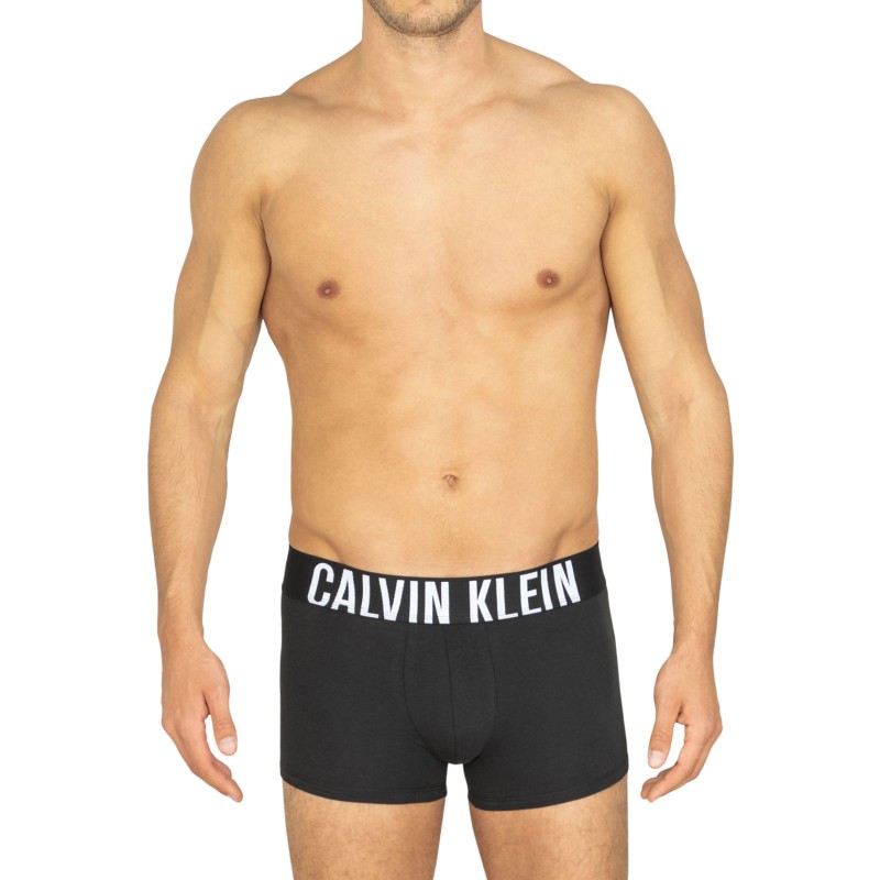 Calvin Klein 3-er Set Boxer Briefs Schwarz mit verschiedenfarbigem Webbund
