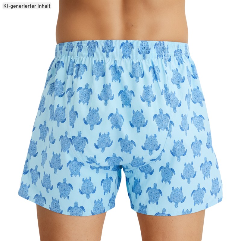 D.E.A.LInternational_Boxershorts_Hellblau_mit_Print