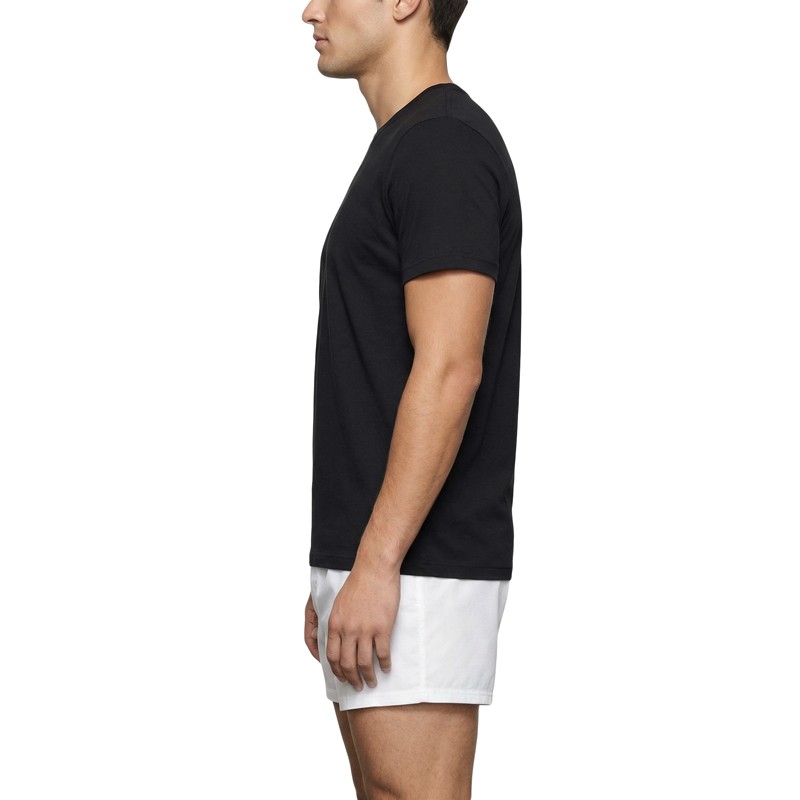 Bread & Boxers_2-er Set_Crew Neck_T-Shirt_Schwarz