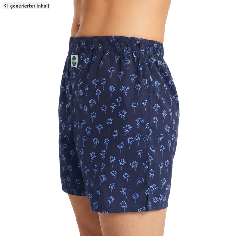 D.E.A.LInternational_Boxershorts_Dunkelblau_mit_Print
