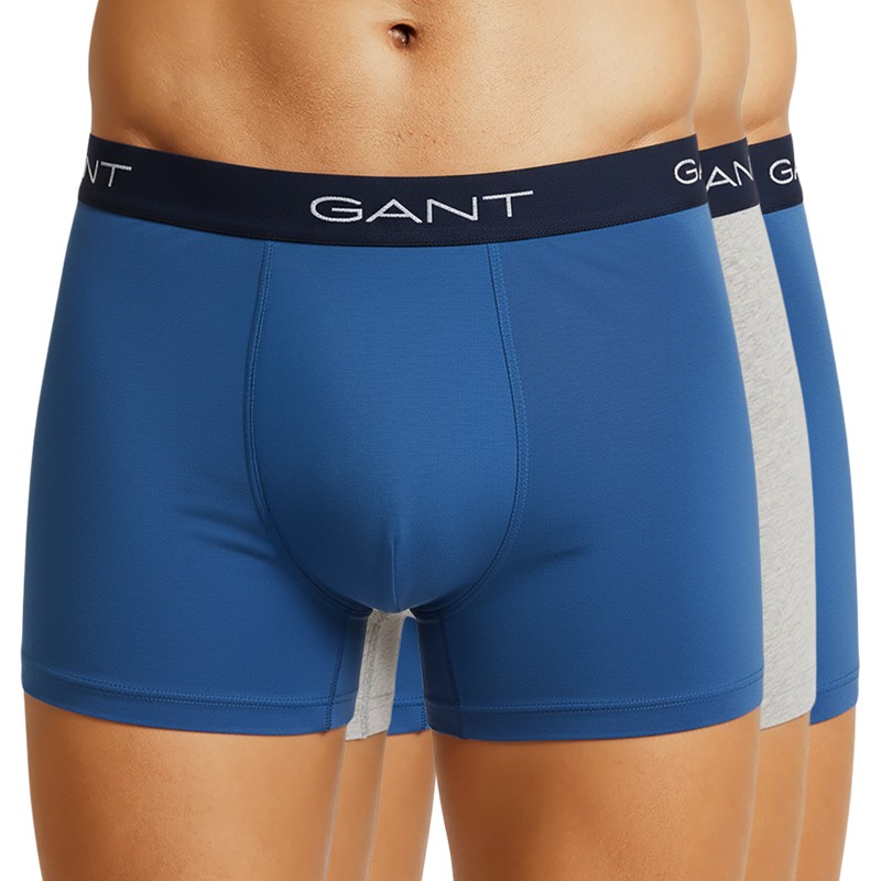 GANT_3-erSet_Trunks_Blau_Grau