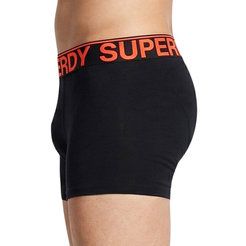 Superdry_3-erSet_Trunks_Schwarz,Orange&Grau