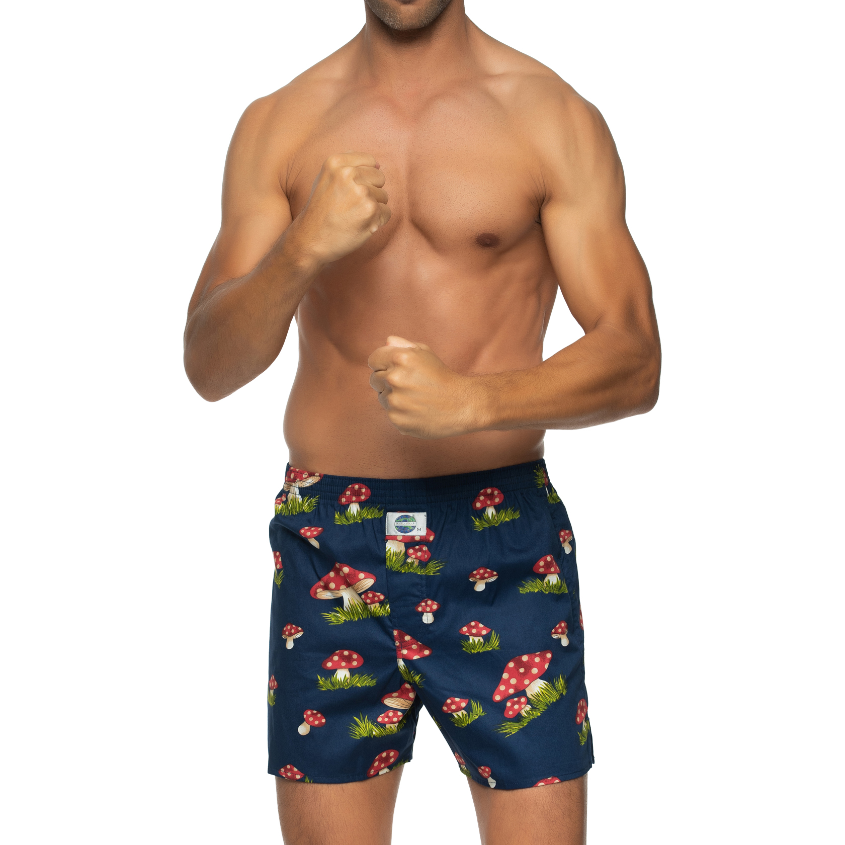Boxershorts Mit Vogelmotiv Von D.E.A.L – 100% Baumwolle, Weicher Bund, OEKO-TEX Zertifiziert