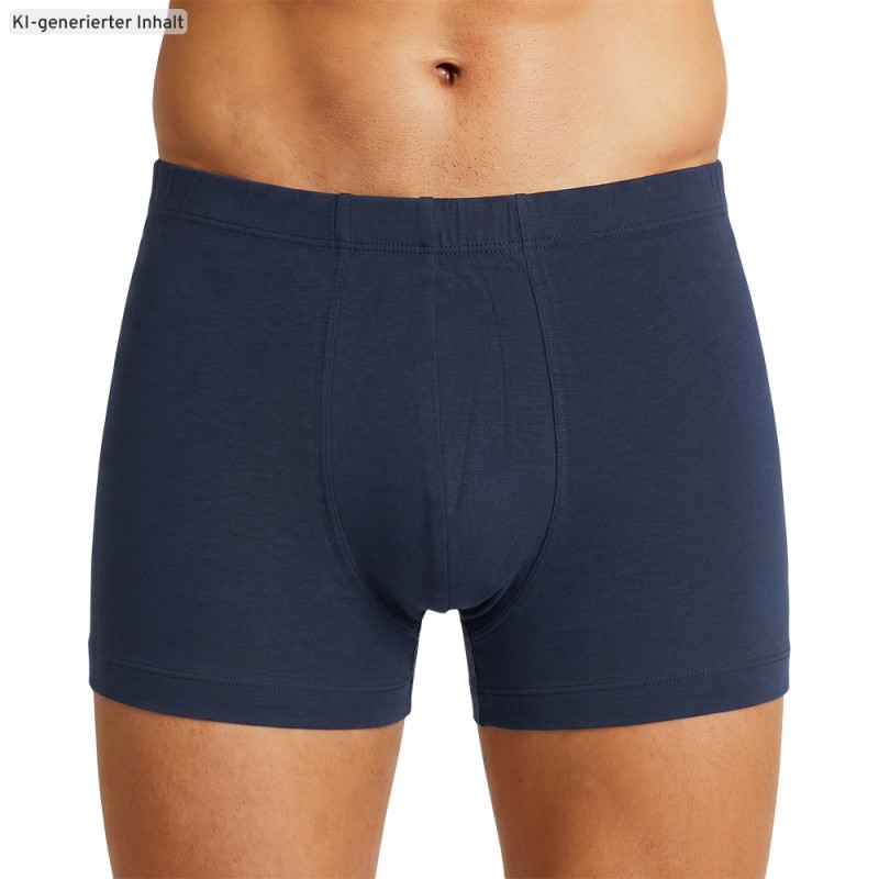 Schiesser_3-erSet_Trunks_Blau_GrünWeißGestreift