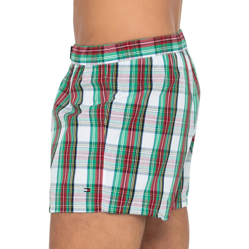 TommyHilfiger_2-erSet_Boxershorts_Rot,Grün&Weiß_kariert